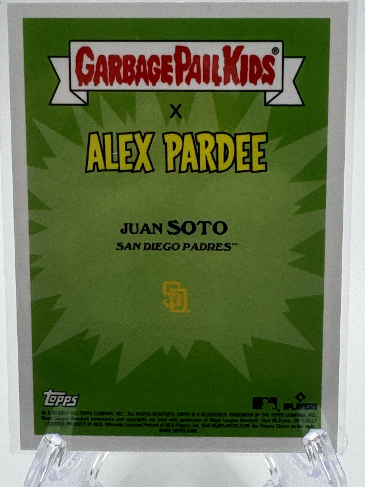 2022 Topps Garbage Pail Kids x MLB Series 2 #7b Resurrect Ted