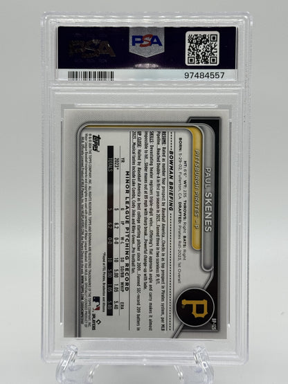 2024 Bowman #BP-125 Paul Skenes Prospects Orange PSA 9 #/25