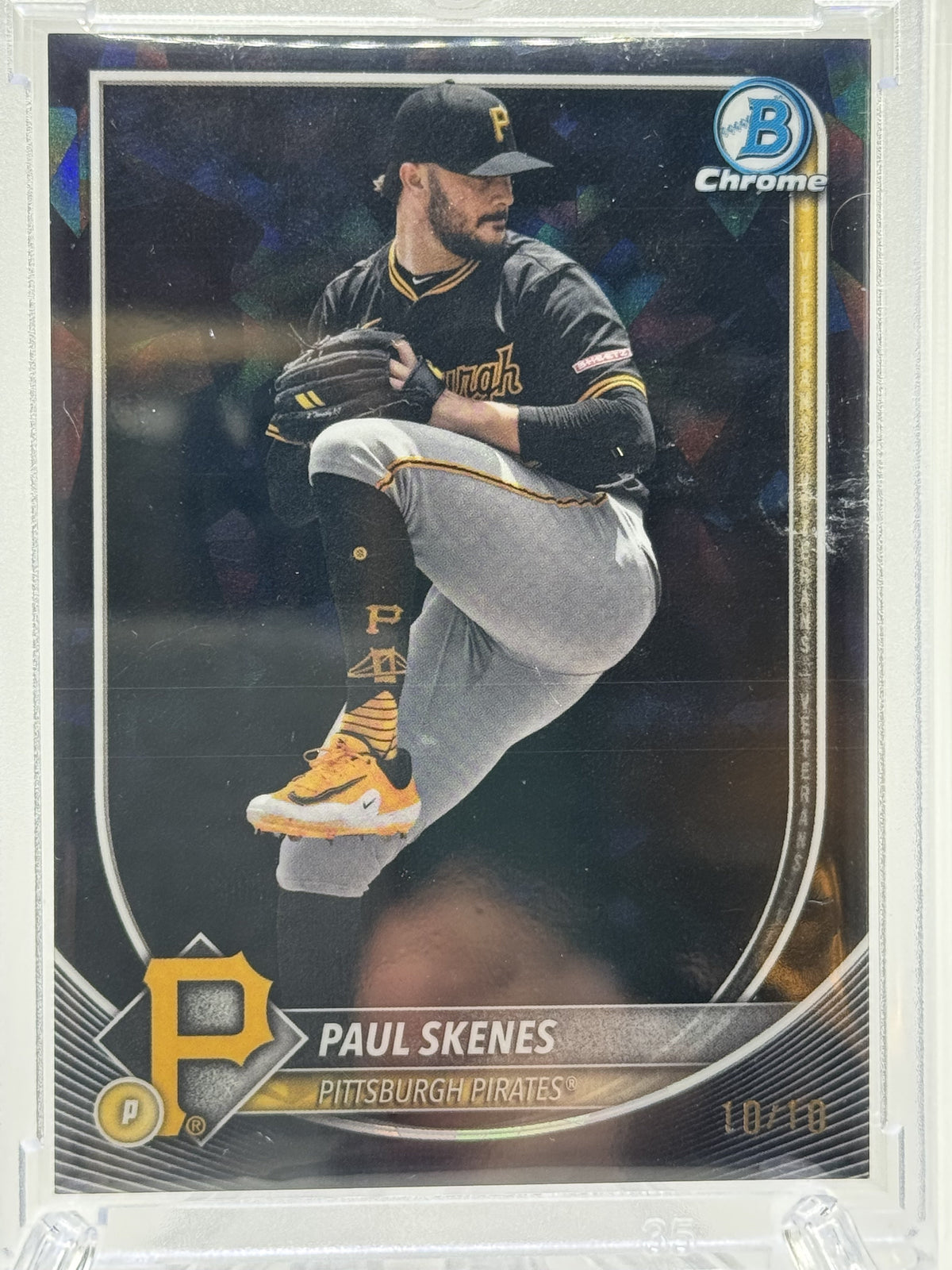2025 Bowman Chrome Sapphire Edition #30 Paul Skenes Black Sapphire #/10