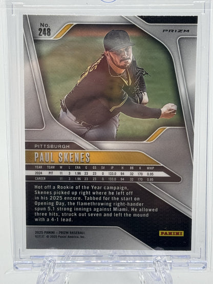 2025 Panini Prizm #248 Paul Skenes Glitter Prizms