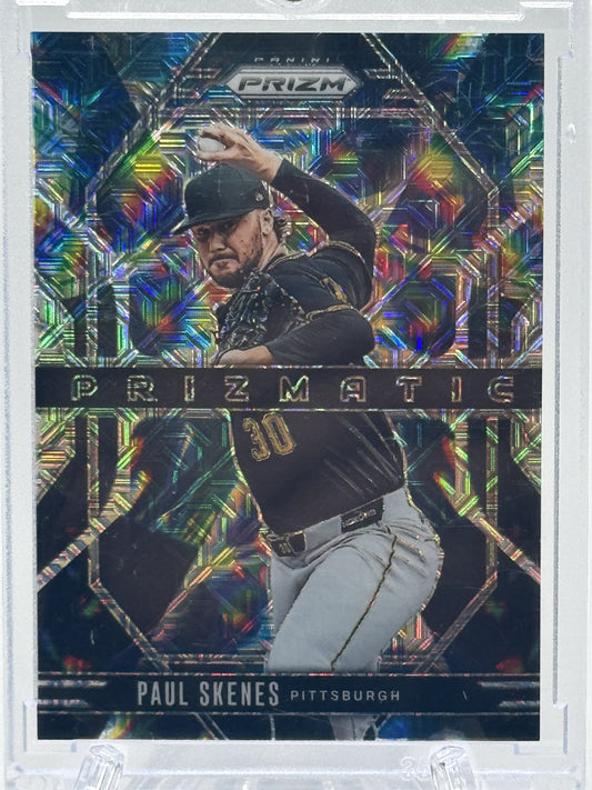 2025 Panini Prizm Paul Skenes Green Pulsar