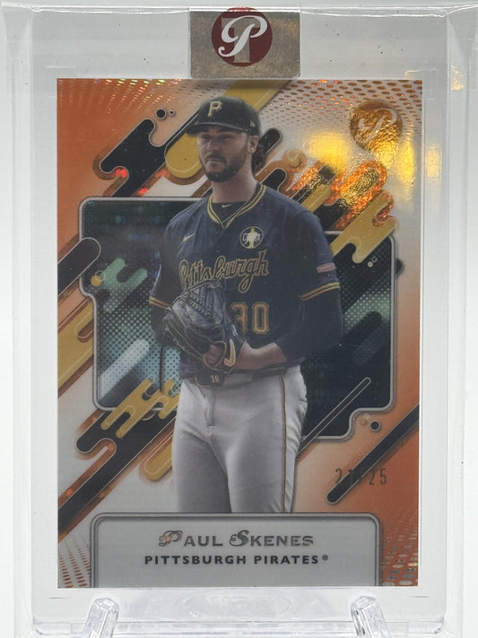 2025 Topps Pristine Paul Skenes card