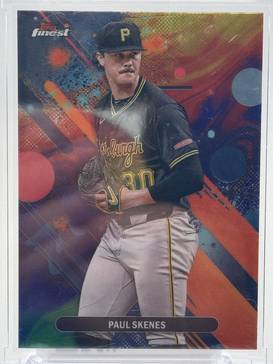 2025 Finest #50 Paul Skenes Oil Spill Refractor