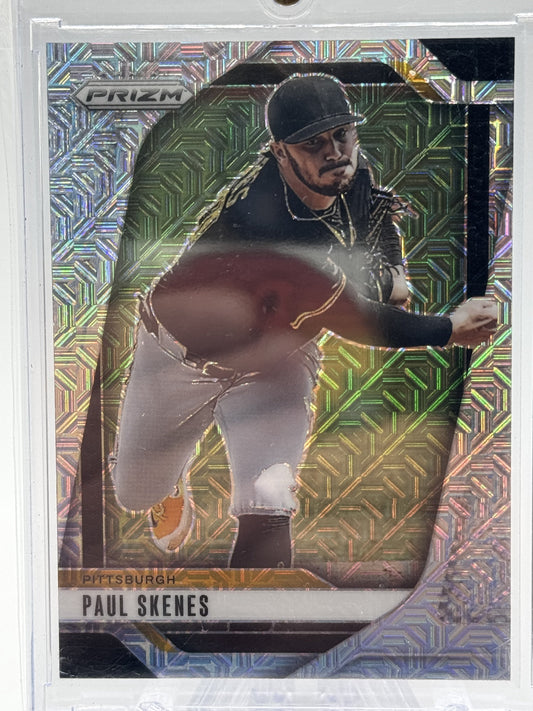 2025 Panini Prizm #248 Paul Skenes Mojo Prizms # 22/25