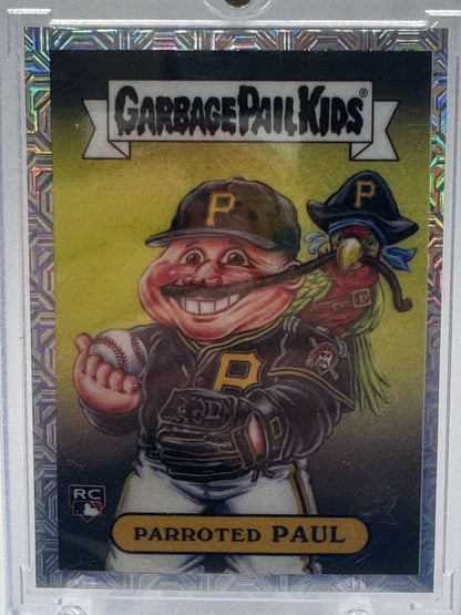 2024 Bowman Chrome #BGP-14 Parroted Paul Bowman GPK Mojo Refractors