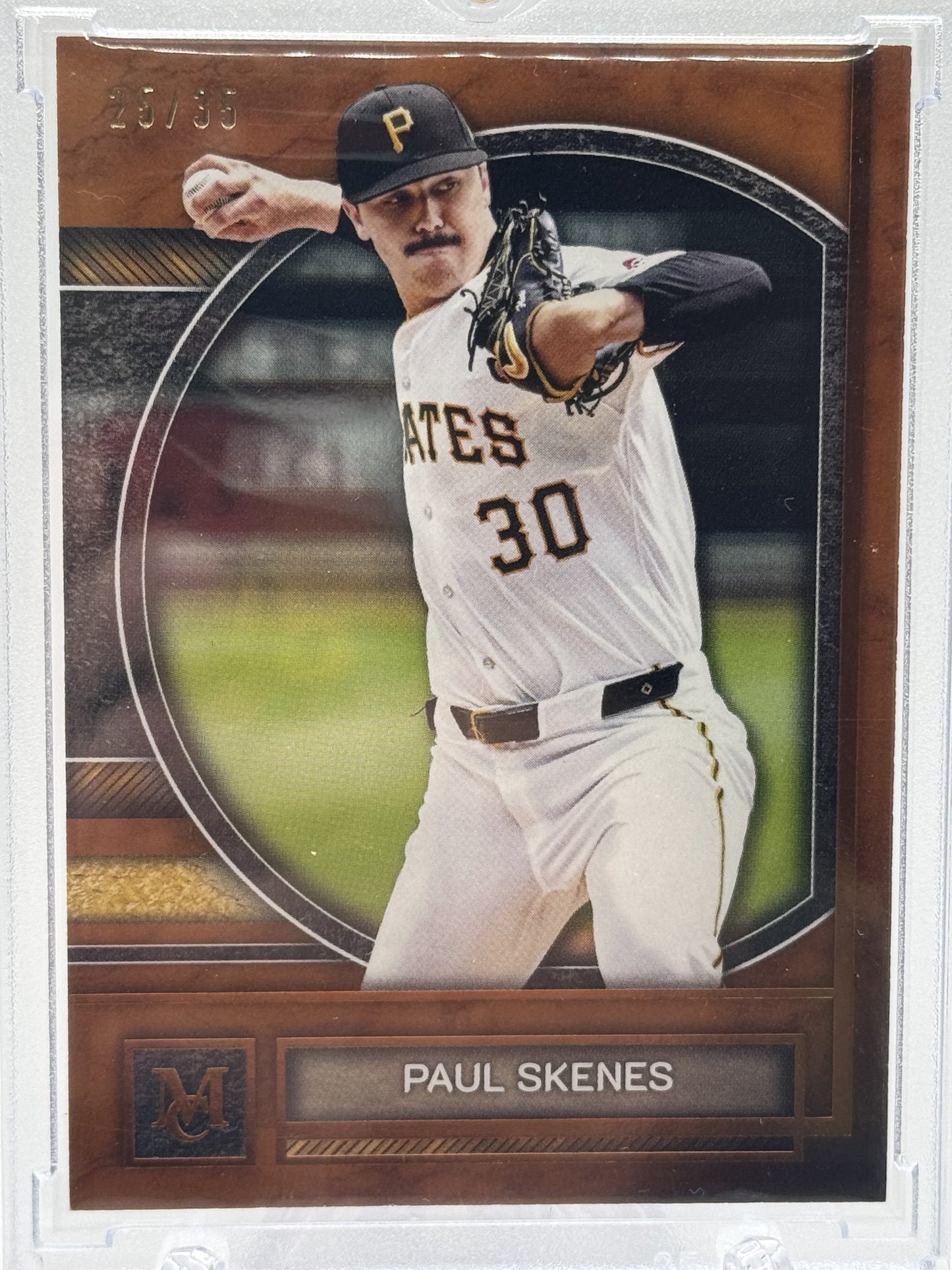 2025 Topps Museum Collection #9 Paul Skenes Bronze # 25/35