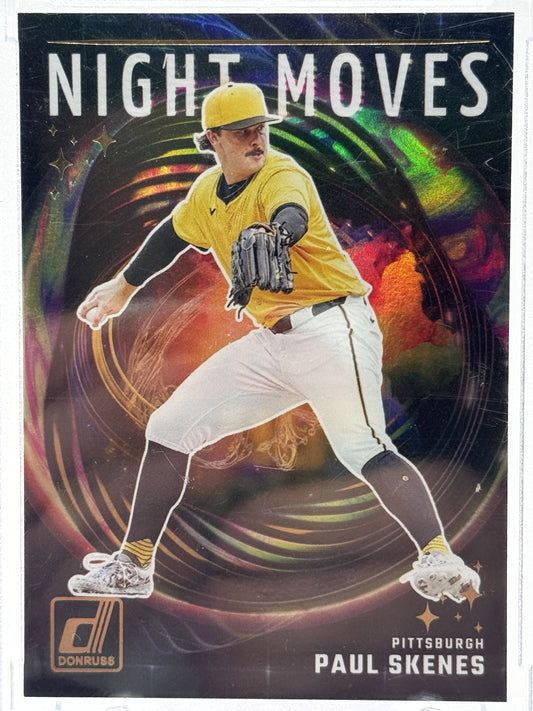 2025 Donruss #7 Paul Skenes Night Moves