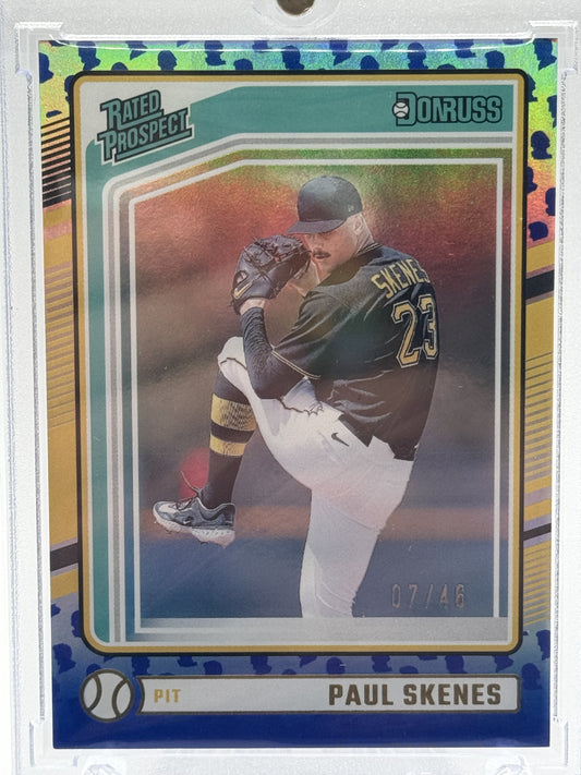 2024 Donruss #131 Paul Skenes Presidential Collection # 7/46