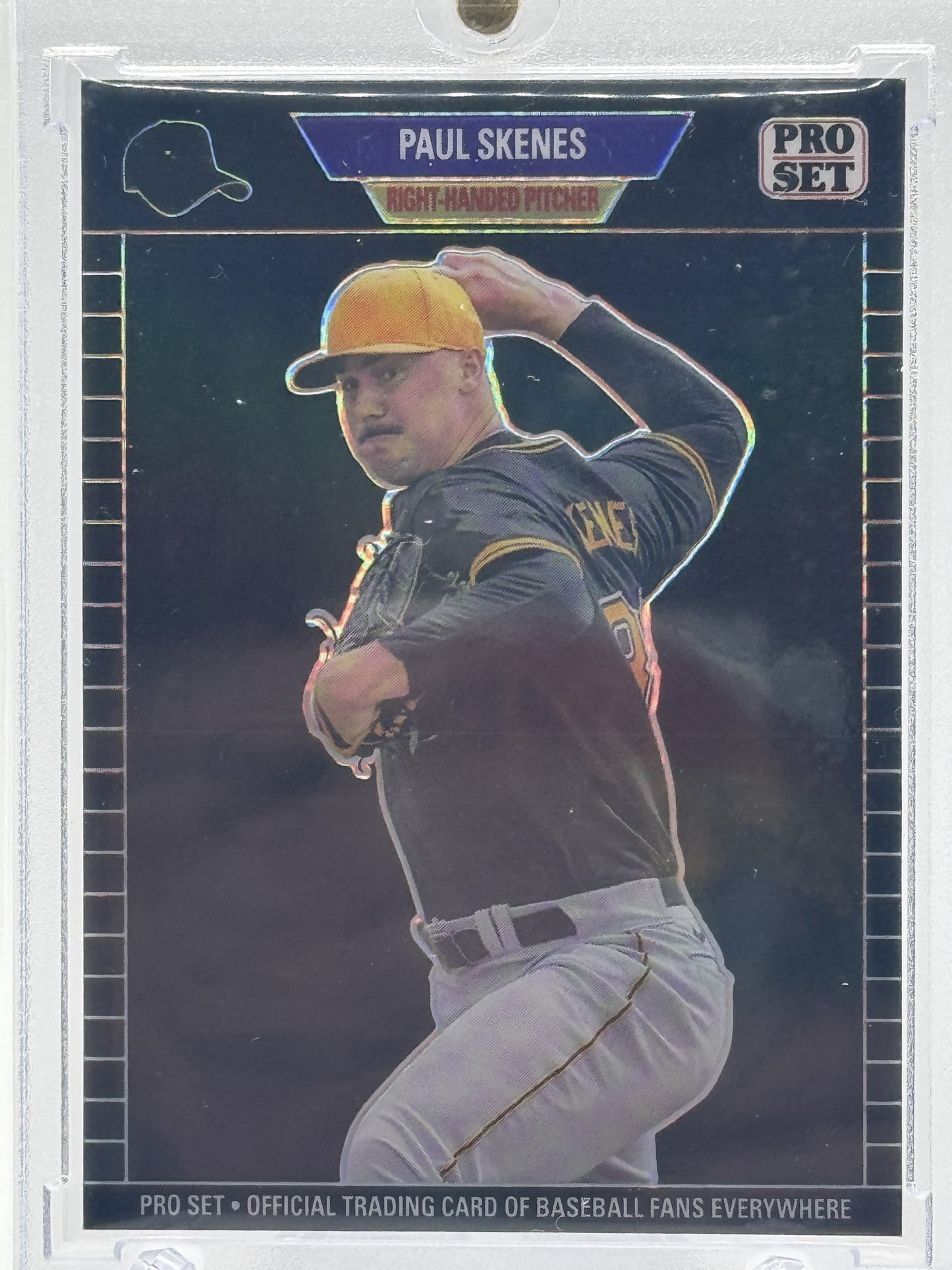 2024 Leaf NSCC - Pro Set Black #PSB-58 Paul Skenes #/2