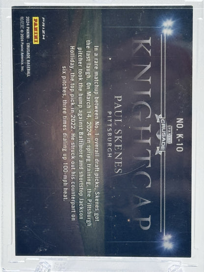 2024 Panini Crusade #K-10 Paul Skenes Knightcap