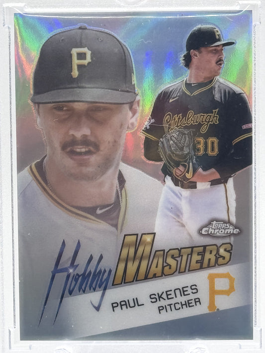 2025 Topps Chrome #HM-12 Paul Skenes Hobby Masters