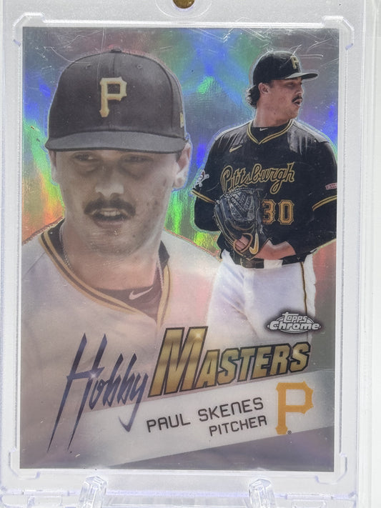 2025 Topps Chrome #HM-12 Paul Skenes Hobby Masters