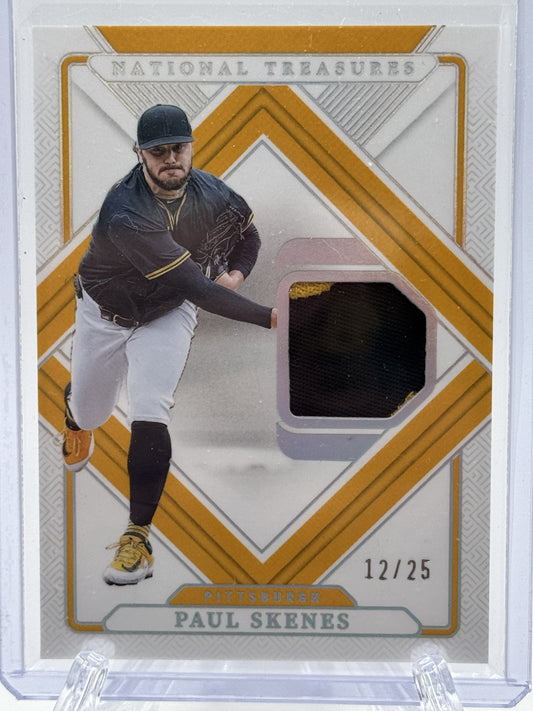 2025 Panini National Treasures #TT-PS Paul Skene's Threads Holo Silver # 12/25