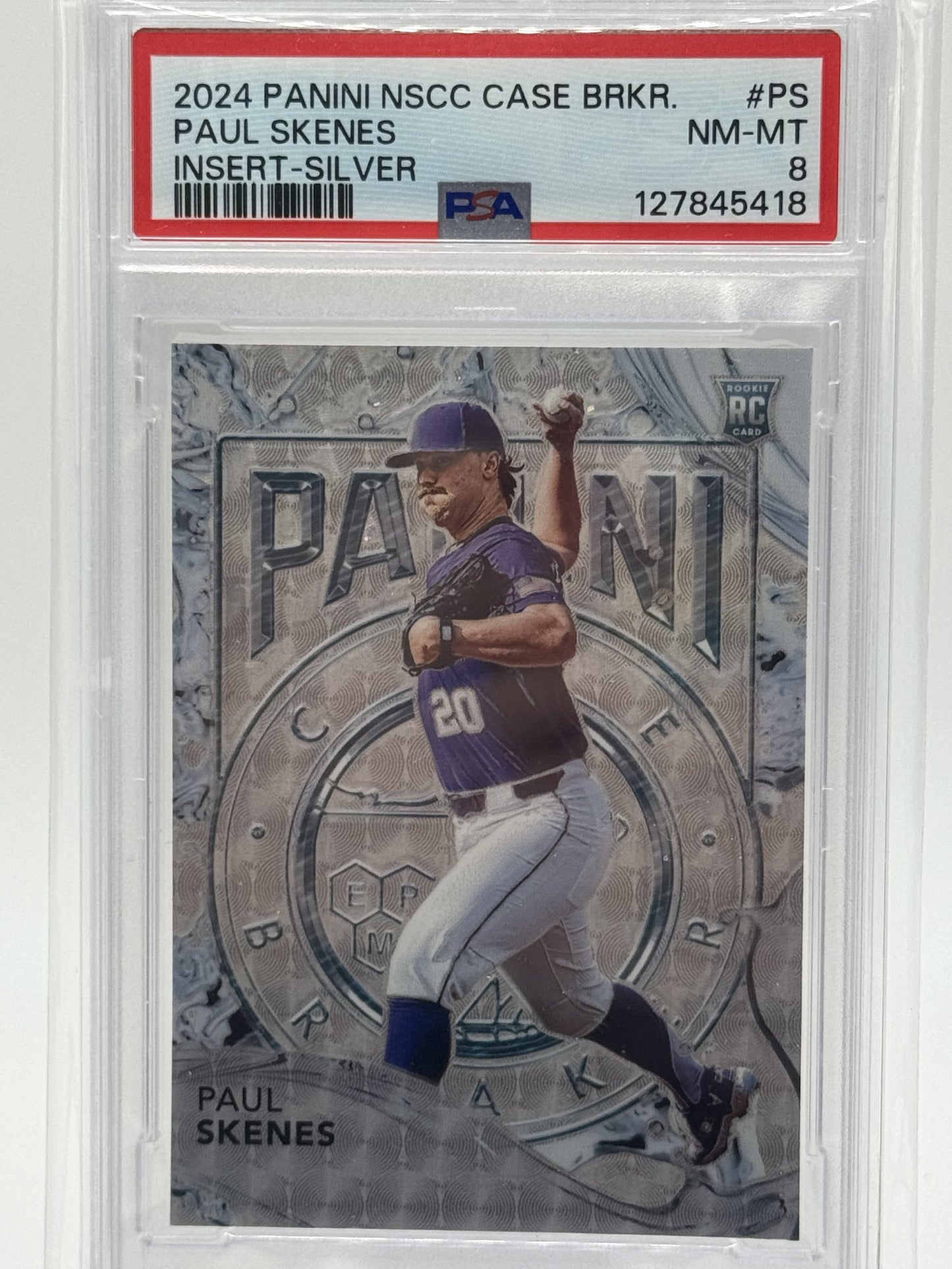 2024 Panini NSCC Case Breaker #PS Paul Skene's Inserts Silver # 3/10