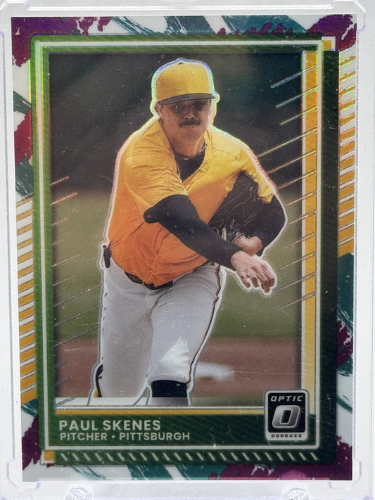 2025 Donruss #29 Paul Skenes Optic Jazz