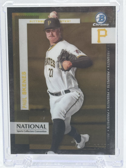 2024 Topps Chrome NSCC Redemption #TP-4 Paul Skenes Bowman Chrome Gold  # 6/50