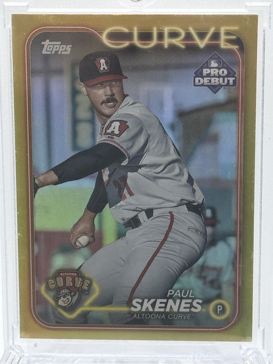 2024 Topps Pro Debut #PD-140 Paul Skenes Gold Foil # 45/50