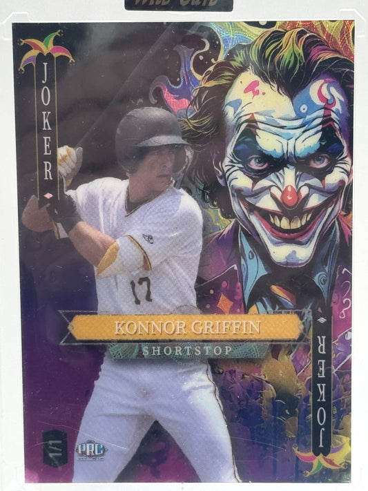 2025 WC Jokers Wild - Kaleidoscope Jokers #SDJWM-KGNt04 Konnor Griffin 1/1