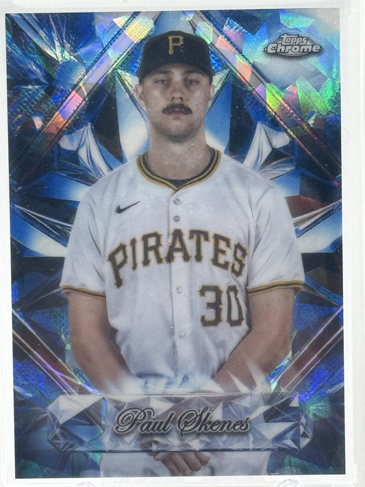 2025 Topps Chrome Sapphire Edition #SS-9 Paul Skenes Sapphire Selections