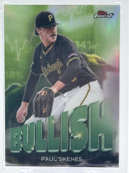 2025 Finest #B-15 Paul Skenes Bullish