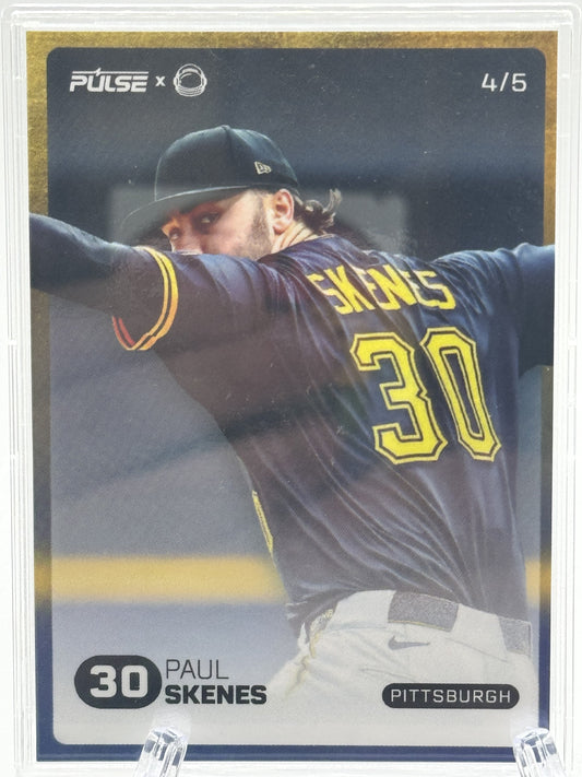2025 Pulse #PXJH-PS2 Paul Skenes Joe Hollywood # 4/5 Encased