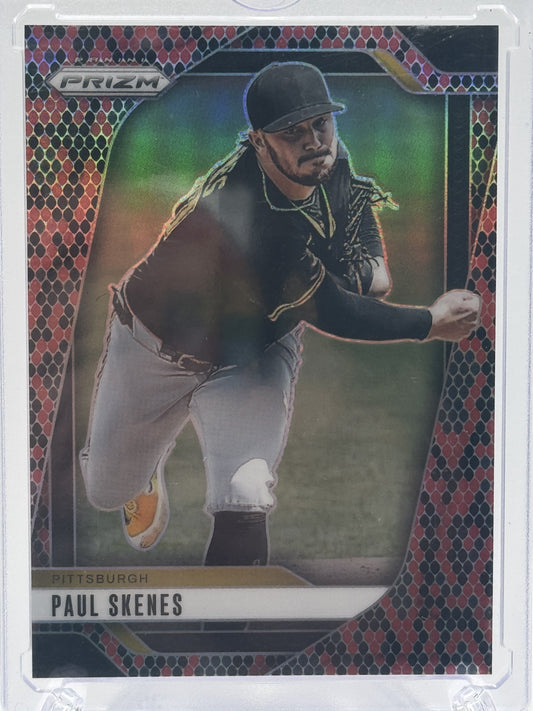 2025 Panini Prizm #248 Paul Skenes Snakeskin Prizms