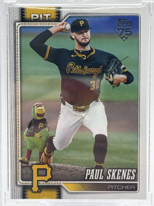 2026 Topps #100 Paul Skenes Hidden Mascots