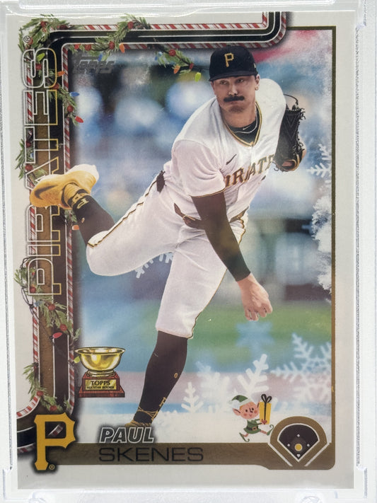 2025 Topps Holiday #HE-15 Paul Skenes Hidden Elf