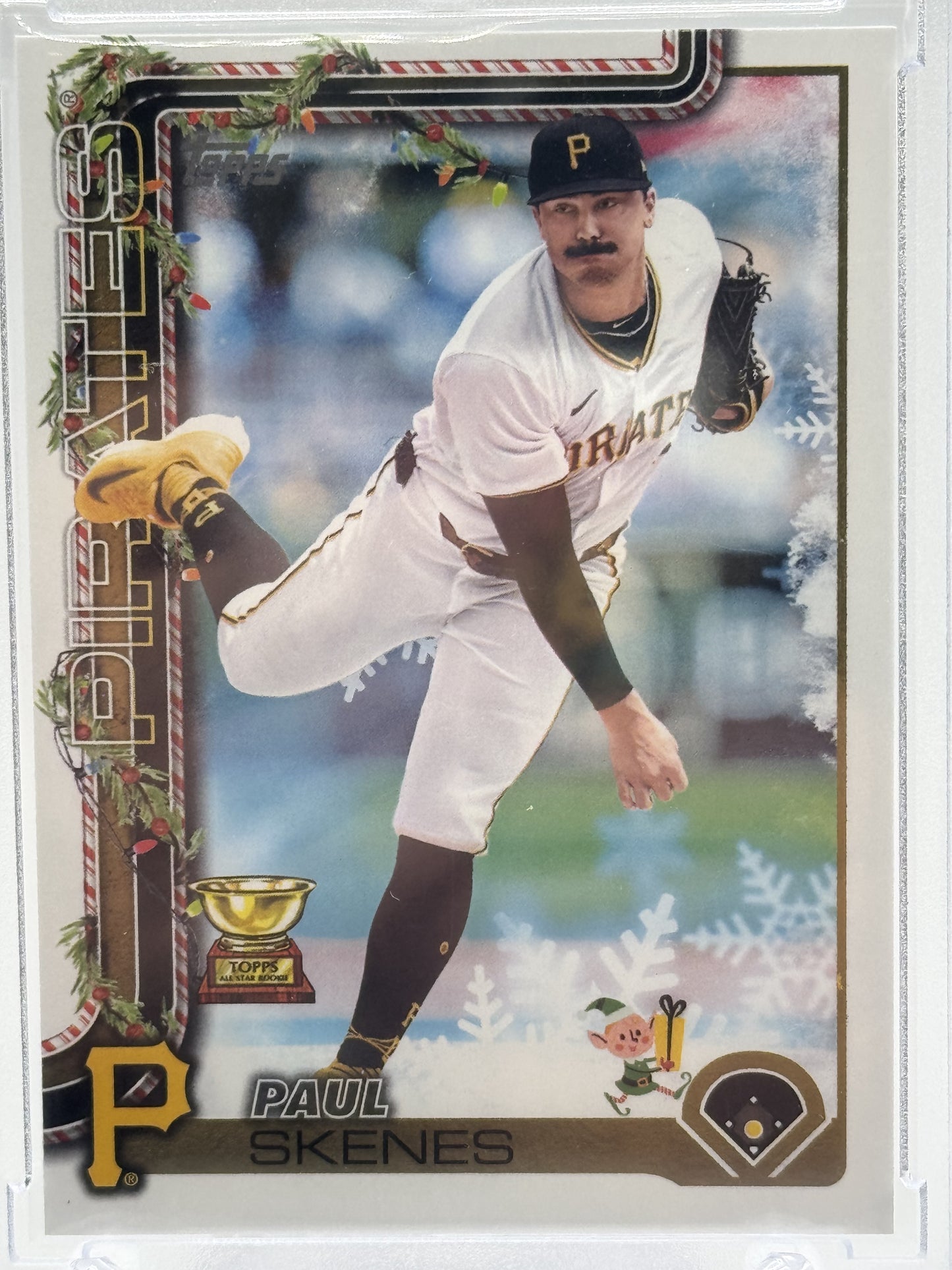 2025 Topps Holiday #HE-15 Paul Skenes Hidden Elf