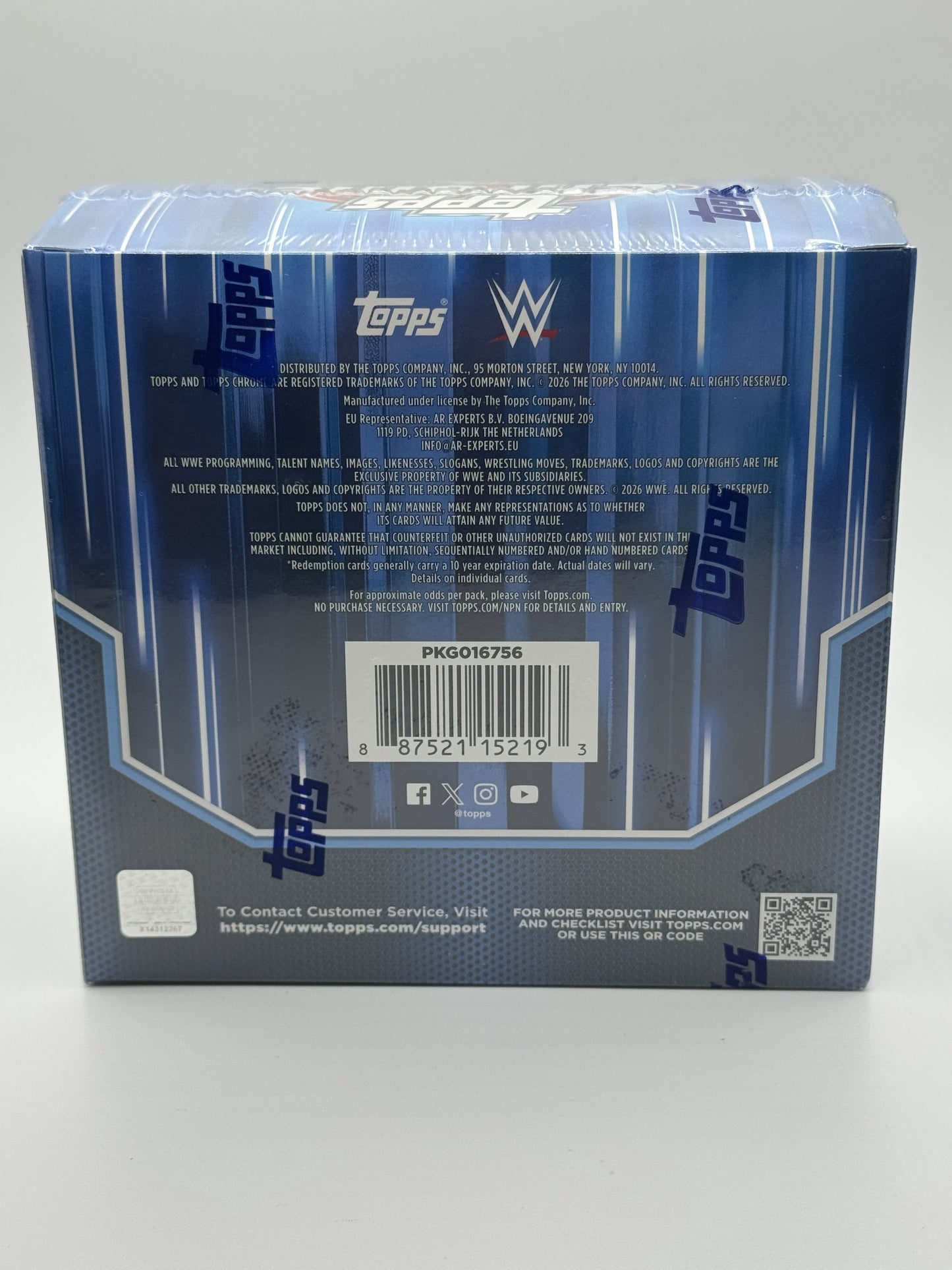 2026 Topps Chrome Sapphire Edition WWF