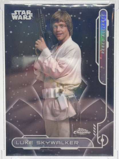 2024 Topps Chrome Star Wars #RA-2 Luke Skywalker The Galactic Civil War