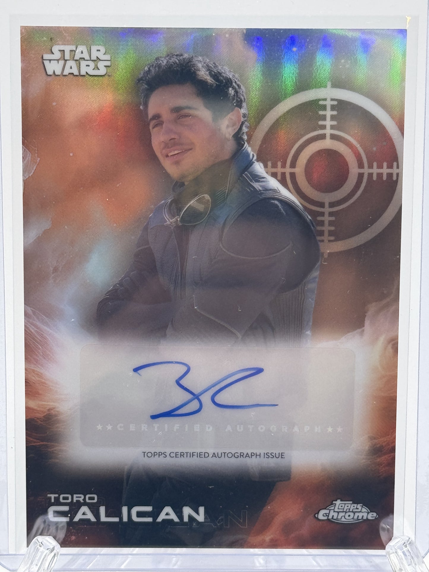 2025 Topps Chrome Star Wars #A-JC Jake Cannavale Auto Toro Calican