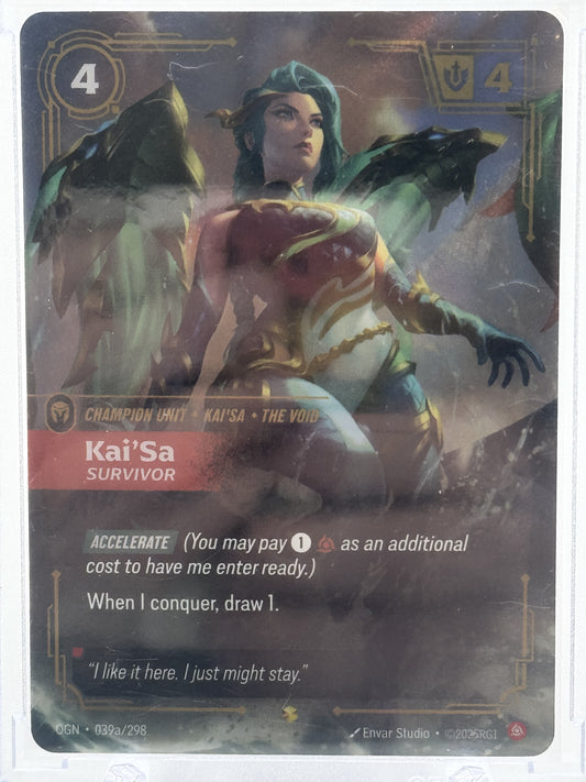Riftbound Kai'Sa - Survivor (Alternate Art) - Origins (OGN) #039a/298