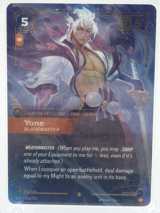 Spiritforged #233/221 Yone - Blade Master