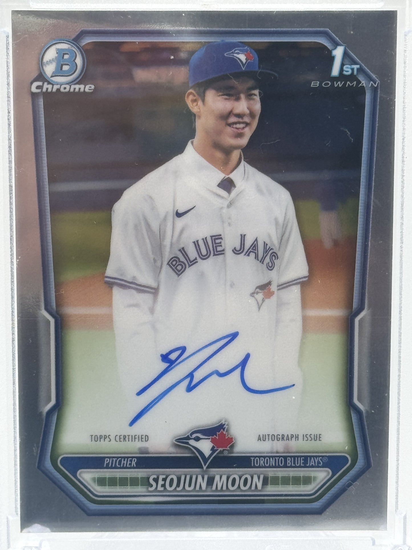2026 Bowman #CPA-MS Seojun Moon Chrome Prospect Autographs