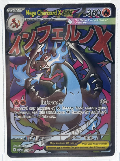 Mega Evolution Promo #023 Mega Charizard X ex