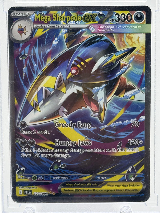 ME02: Phantasmal Flames #127/094 Mega Sharpedo ex