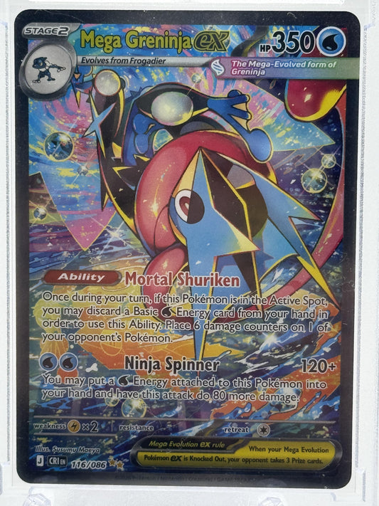M4: Ninja Spinner #114/083 Mega Greninja ex