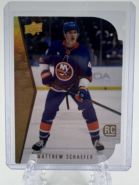 2025-26 Upper Deck #RTD-13 Matthew Schaefer 1994-95 Rookie Tribute Die Cuts