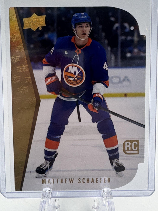 2025-26 Upper Deck #RTD-13 Matthew Schaefer 1994-95 Rookie Tribute Die Cuts
