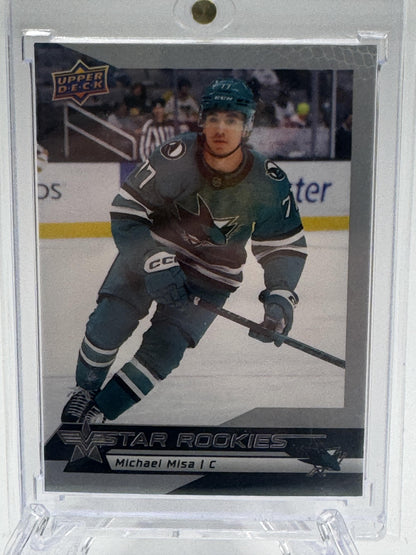 2025-26 Upper Deck Michael Misa all star rookies