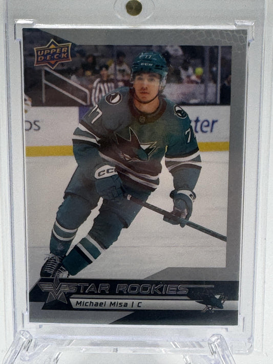 2025-26 Upper Deck Michael Misa all star rookies