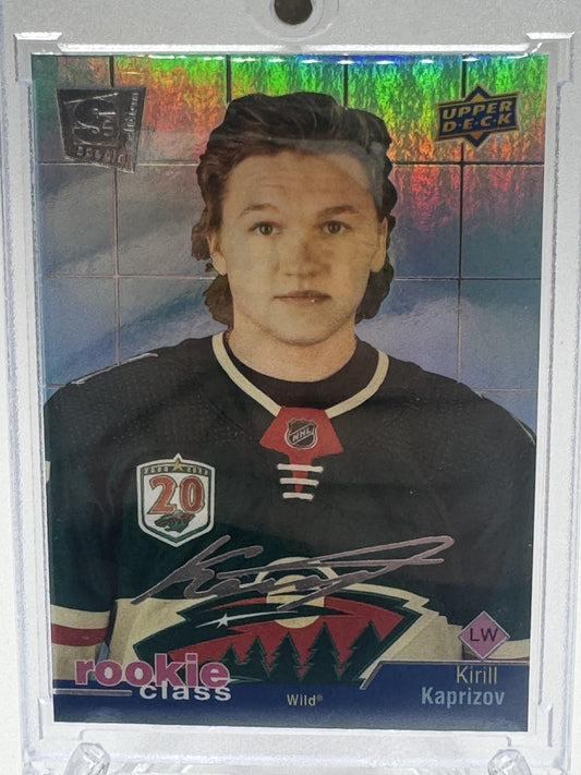 2020-21 Upper Deck #RC-1 Kirill Kaprizov Rookie Class SE