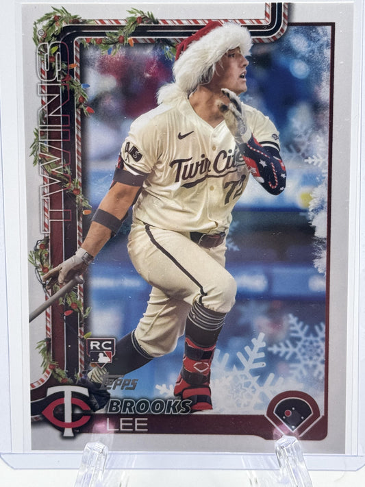 2025 Topps Holiday #H13b Brooks Lee
