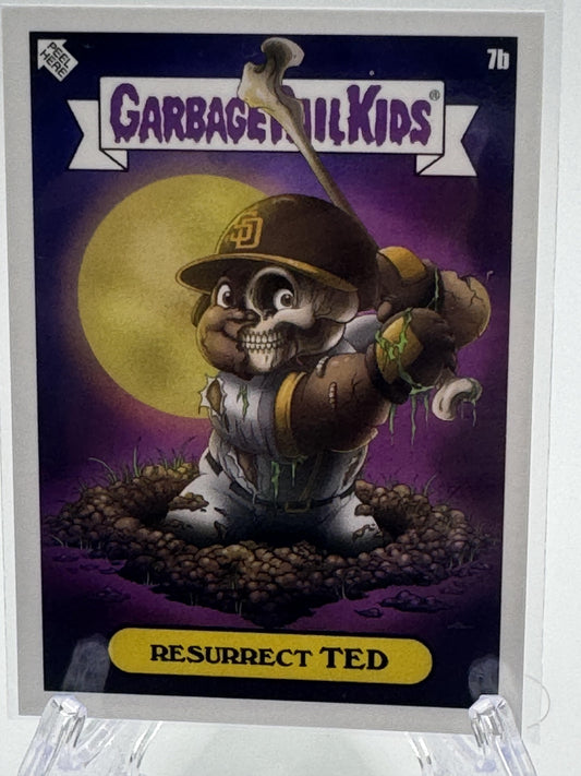2022 Topps Garbage Pail Kids x MLB Series 2 #7b Resurrect Ted
